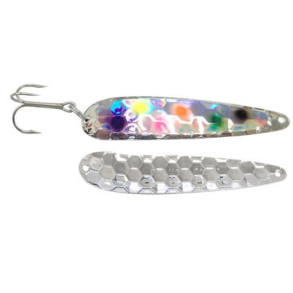 Wolverine Tackle Silver Streak 4" Standard Spoon Super Screw