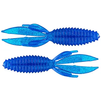 Reaction Innovations Sweet Beaver 4.20" Backwater Blue 10-pk