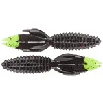 Reaction Innovations Reaction Innovations Sweet Beaver 4.20" Black/neon 10-pk