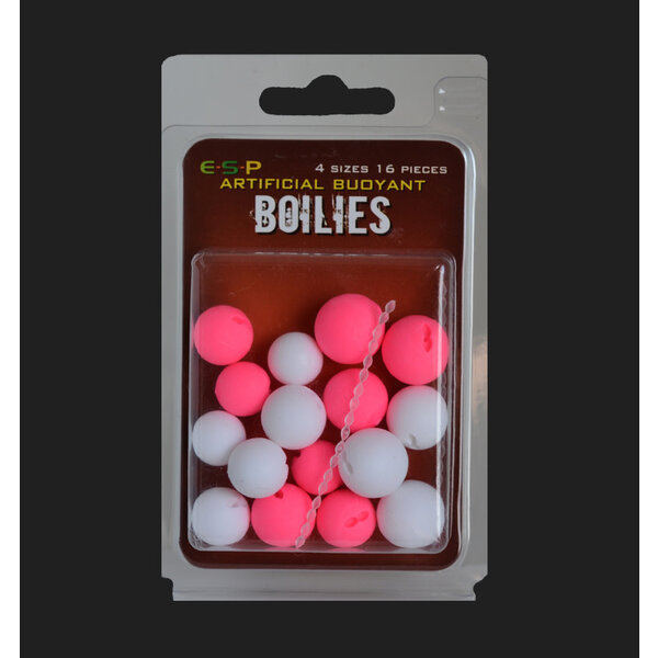 ESP Buoyant Boilies Pink/White