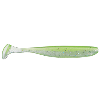 Keitech Easy Shiner 5" Chartreuse Shad 5-pk
