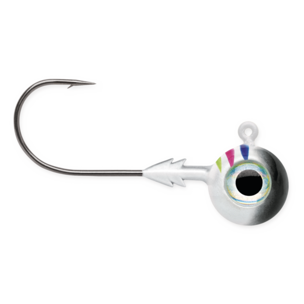 VMC Tungsten Neon Moon Eye Jig 3/16oz 2-pk