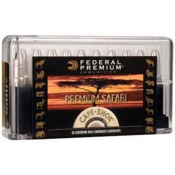 Federal Federal Premium Cape-Shok Rifle Ammunition 9.3x74R 286 gr SAF 2360 fps 20/box 9.3x74R 286 gr SAF 2360 fps - 20/box