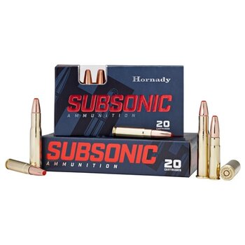 Hornady Hornady 82742 Subsonic Rifle 4570 Gov 410 gr SubX SX 20 Per Box