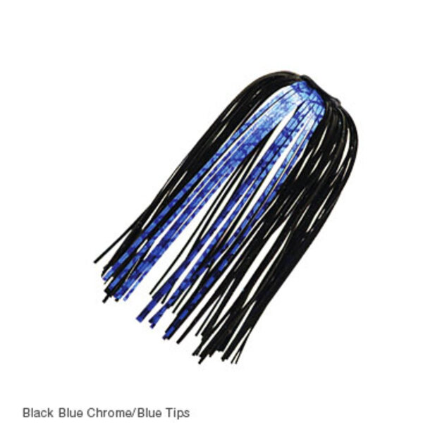 Z-Man EZ SkirtZ  Black/Blue Chrome