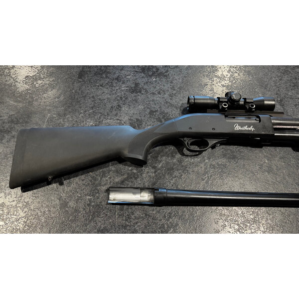 Weatherby PA-08 12ga Pump Combo w/Cantilever Rifled BBL