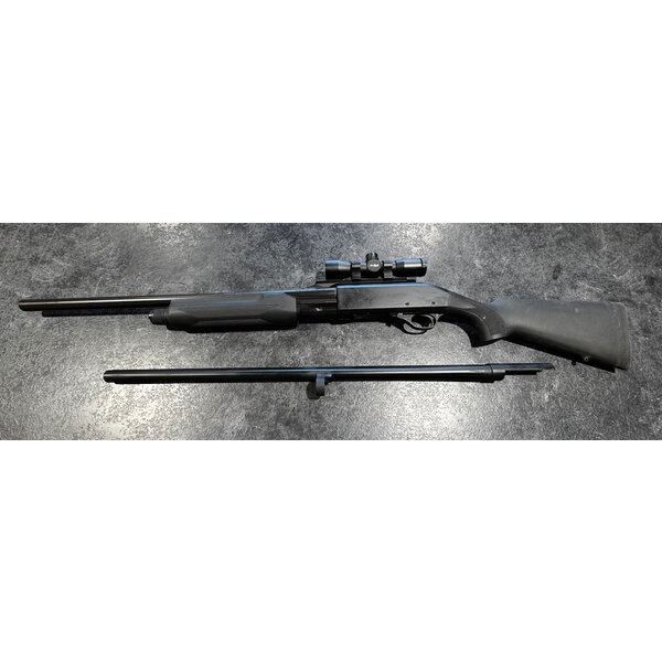 Weatherby PA-08 12ga Pump Combo w/Cantilever Rifled BBL