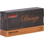 PMC Bronze 9mm Luger Ammunition 147 Grain Full Metal Jacket 50 PerBox