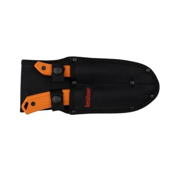 Kershaw Deschutes Combo Set Multi Blade Lengths D2  Blaze Orange Rubber Overlay Polypropylene Handle  Limited Edition
