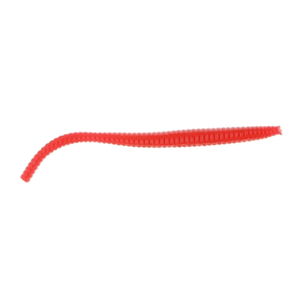 PowerBait Floating 3" Trout Worm Fl. Red 15-pk