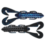 Gambler Burner Craw 4" Blue Shadow Glitter 7-pk