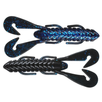 Gambler Burner Craw 4" Blue Shadow Glitter 7-pk