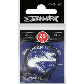Stanmar Wolfram Tungsten Wire Leaders 55lb/17.7'' 1 pc