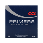 CCI #300 Large Pistol Primers, 100 Per Box