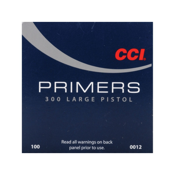 CCI #300 Large Pistol Primers, 100 Per Box
