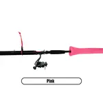 The Rod Glove Fits 6'6 -7' 2-pc Spinning Rods Pink