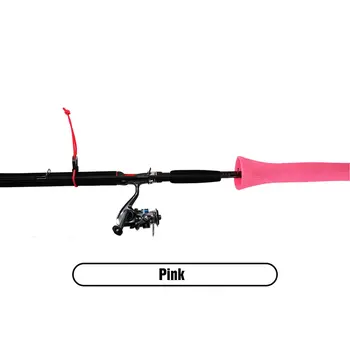 The Rod Glove Fits 6'6 -7' 2-pc Spinning Rods Pink