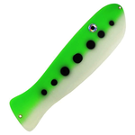 O'ki Tackle King Fisher II Flasher. Glow Green Frog