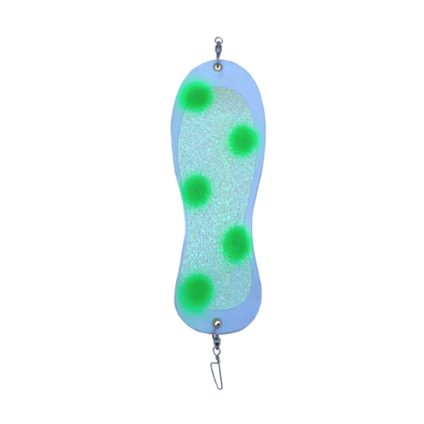 Michigan Stinger Michigan Stinger Sidekick 9''Rotating Flasher White 2 Face