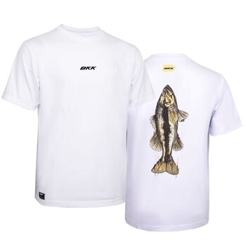 BKK Casual Short Sleeve Bass Shirt (White)
