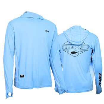 BKK Long Sleeve Performance Shirt Legacy Light Blue