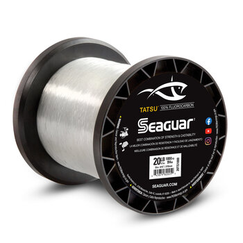 Seaguar Tatsu Fluorocarbon 15lb 1000yds Bulk Spool