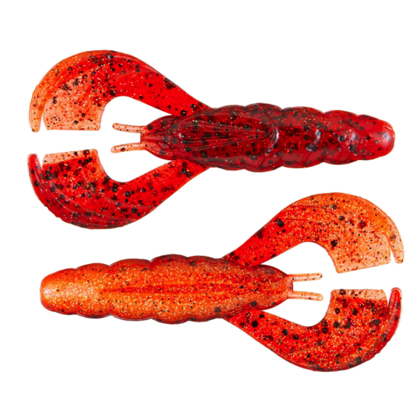 Z-Man Hella CrawZ 3.75" Fire Craw 3-pk