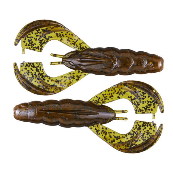 Z-Man Hella CrawZ 3.75" Green Pumpkin 3-pk