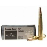 Federal Federal Power Shok Rifle Ammo 375 H&H Mag Soft Point 270gr 2690fps 20 Rounds