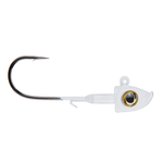 Outkast Tackle Goldeneye Swimbait Jig 1/4oz 1/0 White 2-pk