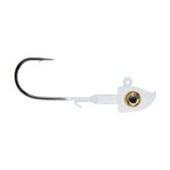 Outkast Tackle Goldeneye Swimbait Jig 1/4oz 3/0 White 2-pk