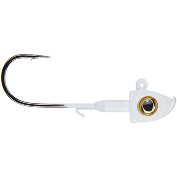 Outkast Tackle Goldeneye Swimbait Jig 3/16oz 3/0 White 2-pk