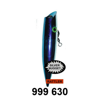 Silver Horde 5 Rattle Silver/Blue