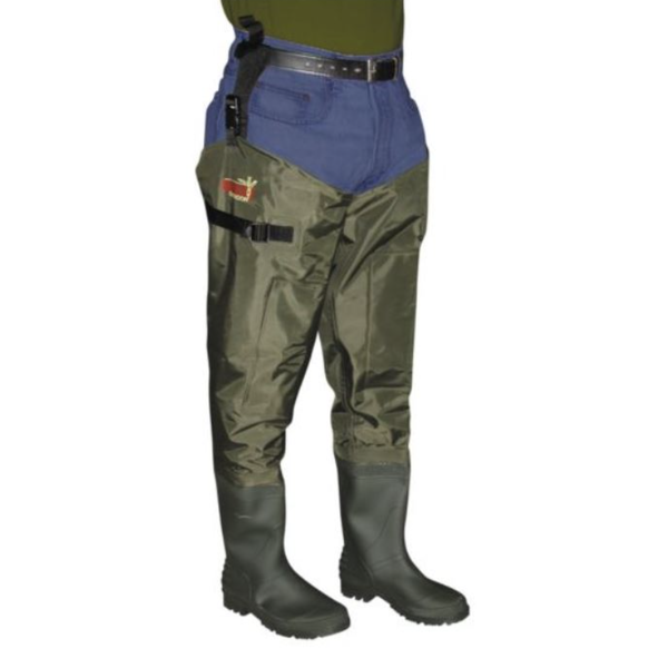 Bushline Nylon PVC Hip Waders Size 9
