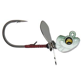 Megabass Okashira Screwhead 1/8oz 3/0 Melon Ayu 3-pk