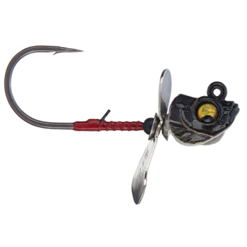 Megabass Okashira Screwhead 1/8oz 3/0 Shadow Spawn 3-pk