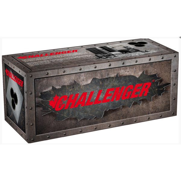 Challenger Ammo, 03150 Tactical Slug 12 GA, 2-3/4", 1 oz, Low Recoil, Box of 100 Rnds
