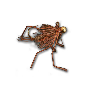 Jiggy Hex Fly. Brown 2-pk