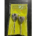 Riverwood Winter Camo Chartreuse Acorn Floats  4.4g