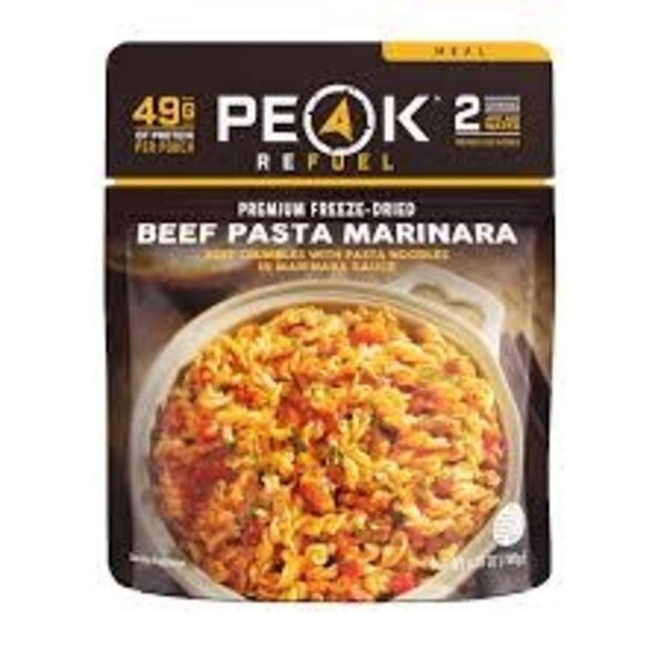 Peak Refuel Beef Pasta Marinara 180g