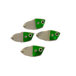 GRC Cut Bait Head White Leapfrog 4/pk