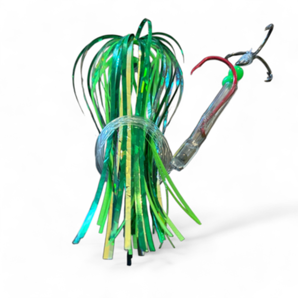 GRC Tournament Series Trolling Fly 4" Owee Trans Glow