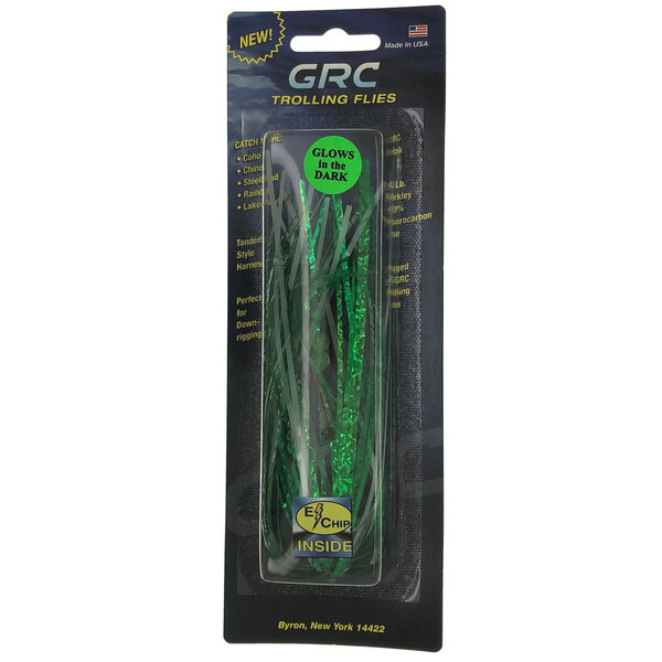 GRC Tournament Series Trolling Fly 4" Green Glow