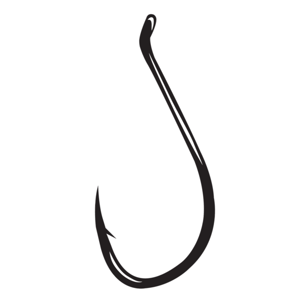 Gamakatsu Octopus Hook Size 8 10-pk Black