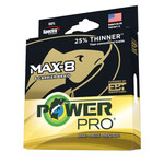 PowerPro Max8 30lb 8-Carrier Braided Line 300yds White