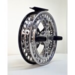 Raven Raven Matrix Fully Ported Twisted  Edition Float Reel. Titanium Spool/Black Sideplate 4 3/4"