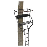 Big Game Gaurdian XLT Ladderstand, 18' Two-Person Ladderstand, Flex-Tek Seat