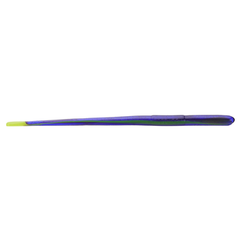 Roboworm Straight Tail Worm 4-1/2" June Bug Chartreuse 10-pk