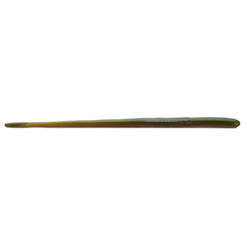 Roboworm Straight Tail Worm 4-1/2" Green Weenie 10-pk