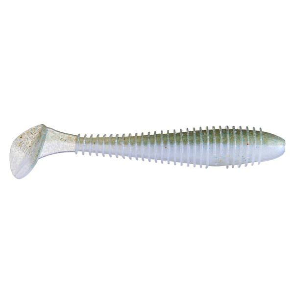 Keitech Swing Impact Fat 3.8" Clear Lake Hitch 6-pk